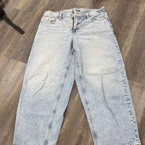 American Eagle Outfitters Light Blue Flare Jeans